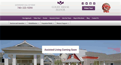 Desktop Screenshot of courthousemanor.com